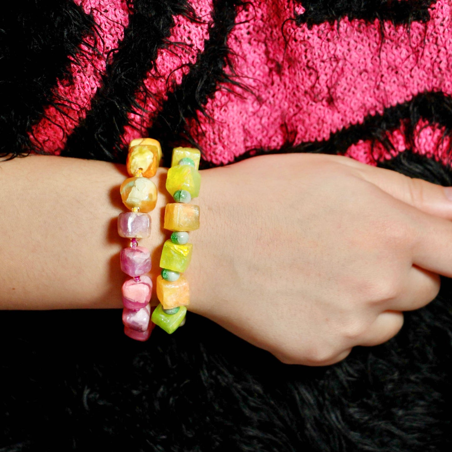 Candy Handmade Beads Bracelet