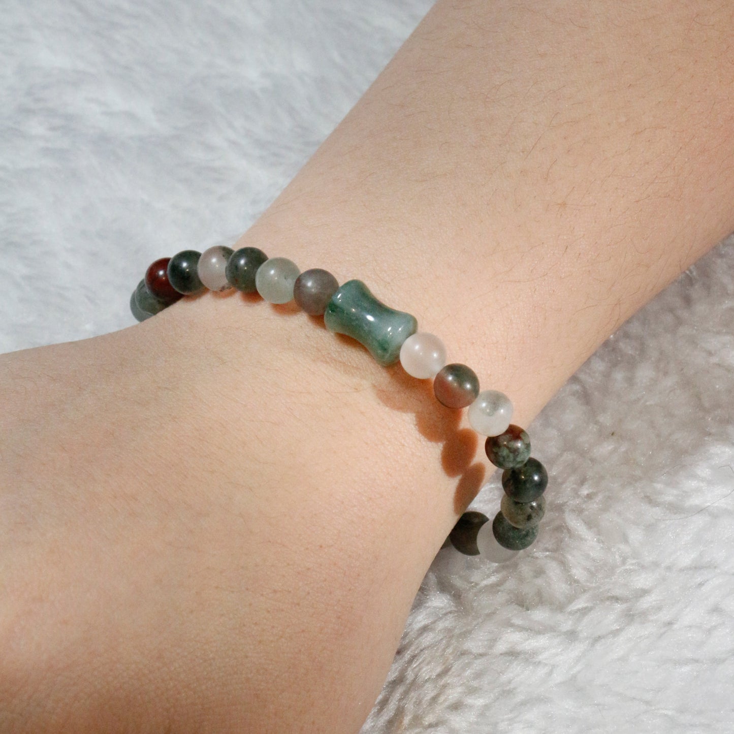 Traditional Chinese Style Natural Stone Bracelet